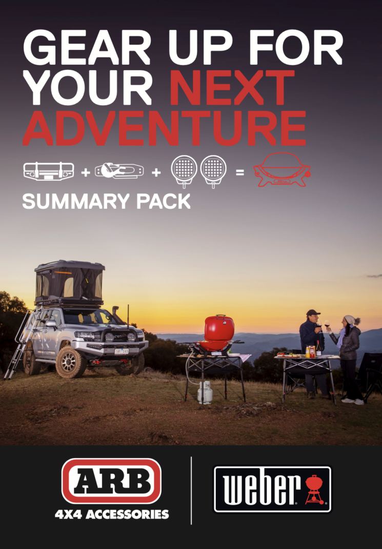 ARB x Weber Promotion Summary Pack